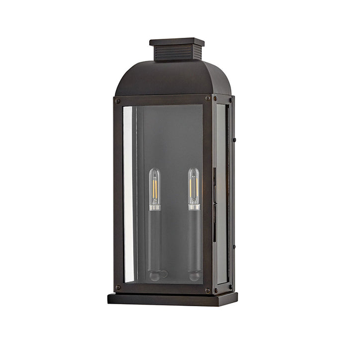 Hinkley 28834 Tiverton 2-lt 17" Tall LED Outdoor Wall Mount Lantern