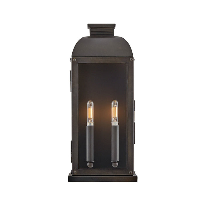 Hinkley 28834 Tiverton 2-lt 17" Tall LED Outdoor Wall Mount Lantern