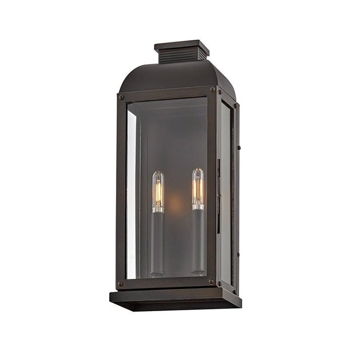 Hinkley 28834 Tiverton 2-lt 17" Tall LED Outdoor Wall Mount Lantern