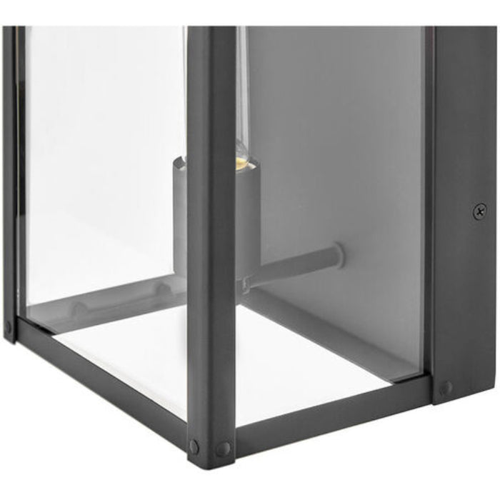 Hinkley 28854 Max 1-lt 20" Tall LED Outdoor Wall Mount Lantern - Black