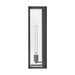 Hinkley 28854 Max 1-lt 20" Tall LED Outdoor Wall Mount Lantern - Black