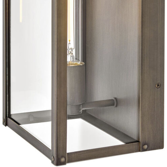 Hinkley 28854 Max 1-lt 20" Tall LED Outdoor Wall Mount Lantern - Burnished Bronze