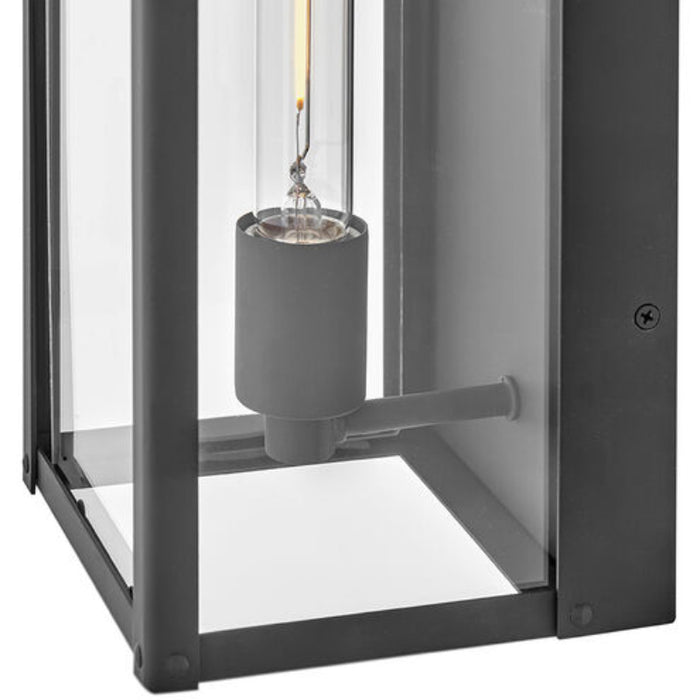 Hinkley 28855 Max 1-lt 24" Tall LED Outdoor Wall Mount Lantern - Black