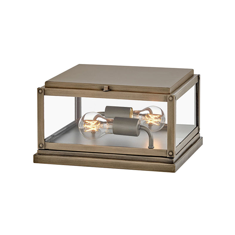 Hinkley 28858 Max 2-lt 12" LED Outdoor Pier Mount Lantern