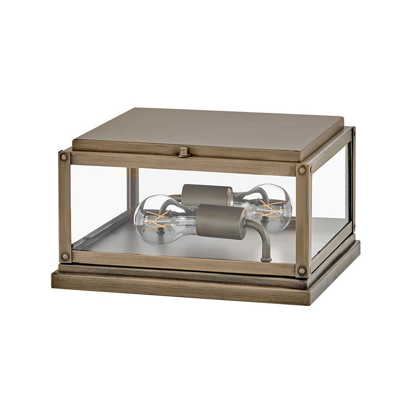 Hinkley 28858-LV Max 2-lt 12" LED Outdoor Pier Mount Lantern