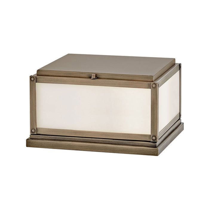 Hinkley 28858-LV Max 2-lt 12" LED Outdoor Pier Mount Lantern