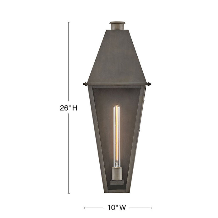 Hinkley 28860 Endsley 1-lt 26" Tall LED Outdoor Wall Mount Lantern