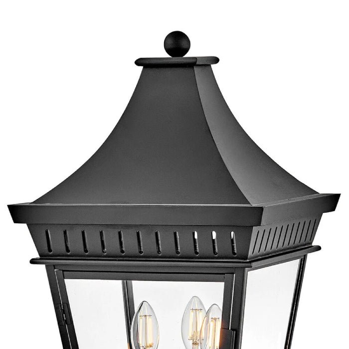 Hinkley 27097 Chapel Hill 3-lt 24" Tall LED Outdoor Pier Mount Lantern
