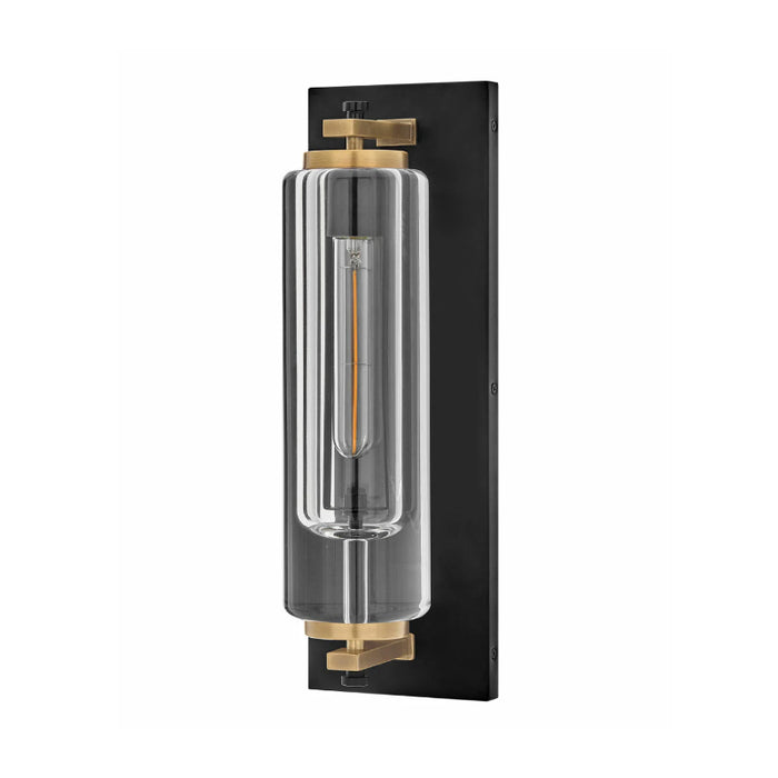 Hinkley 28920 Lourde 1-lt 18" Tall LED Outdoor Wall Mount Lantern - Black