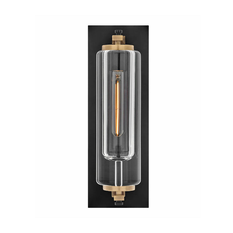 Hinkley 28920 Lourde 1-lt 18" Tall LED Outdoor Wall Mount Lantern - Black