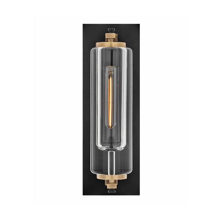 Hinkley 28920 Lourde 1-lt 18" Tall LED Outdoor Wall Mount Lantern - Black