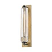 Hinkley 28925-LL Lourde 1-lt 26" Tall LED Outdoor Wall Sconce - Heritage Brass with Black accents