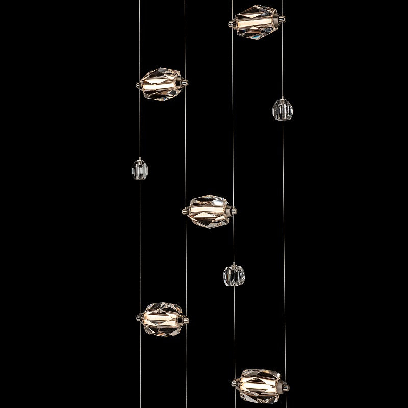 Hubbardton Forge 289470 Gatsby 5-lt 28" LED Floor to Ceiling Plug-In Lamp