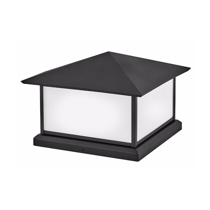 Hinkley 28987 Walter 2-lt 15" LED Outdoor Pier Mount Lantern - Textured Black