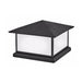 Hinkley 28987 Walter 2-lt 15" LED Outdoor Pier Mount Lantern - Textured Black