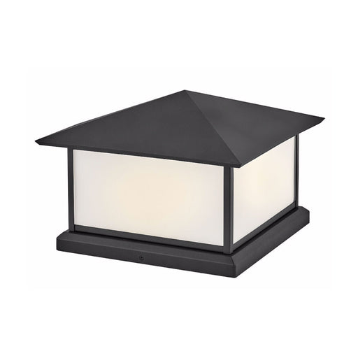 Hinkley 28987 Walter 2-lt 15" LED Outdoor Pier Mount Lantern - Textured Black