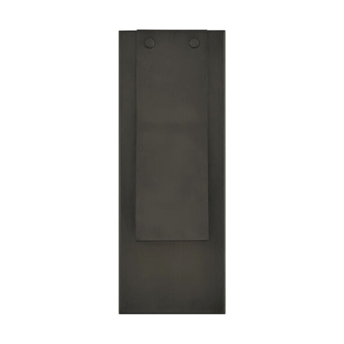 Hinkley 28994 Fold 1-lt 16" Tall LED Outdoor Wall Mount Lantern - Black Oxide