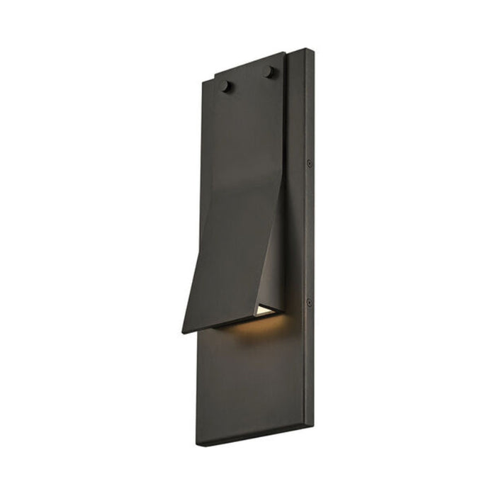 Hinkley 28994 Fold 1-lt 16" Tall LED Outdoor Wall Mount Lantern - Black Oxide