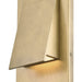 Hinkley 28994 Fold 1-lt 16" Tall LED Outdoor Wall Mount Lantern - Heritage Brass