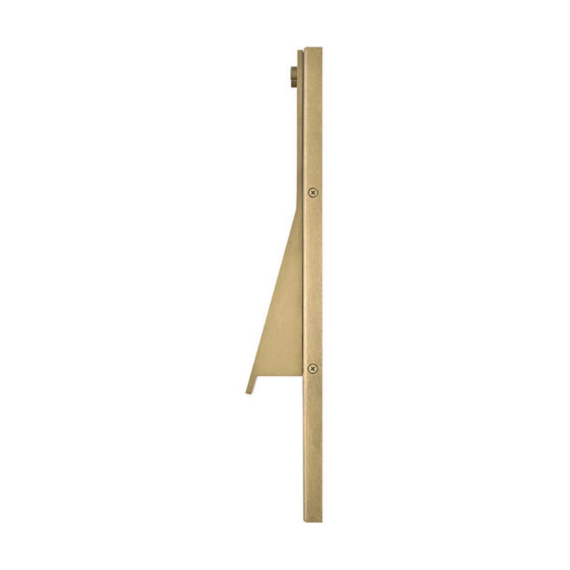 Hinkley 28994 Fold 1-lt 16" Tall LED Outdoor Wall Mount Lantern - Heritage Brass