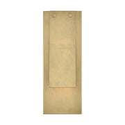 Hinkley 28994 Fold 1-lt 16" Tall LED Outdoor Wall Mount Lantern - Heritage Brass