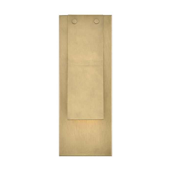 Hinkley 28994 Fold 1-lt 16" Tall LED Outdoor Wall Mount Lantern - Heritage Brass