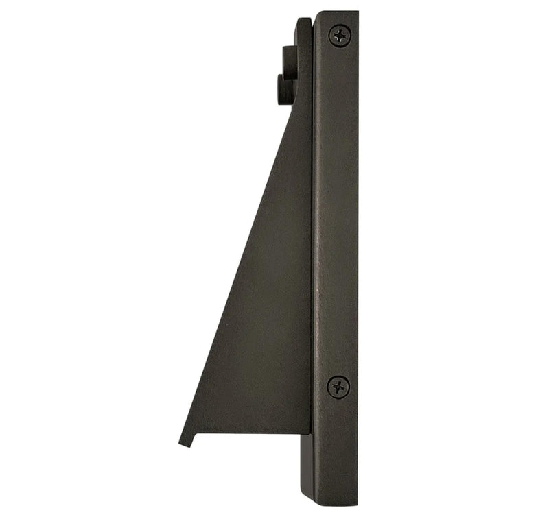 Hinkley 28996 Fold 1-lt 12" LED Outdoor Wall Mount Lantern - Black Oxide