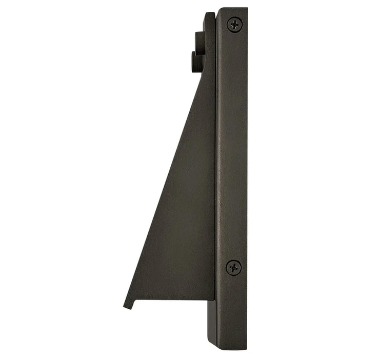 Hinkley 28996 Fold 1-lt 12" LED Outdoor Wall Mount Lantern - Black Oxide