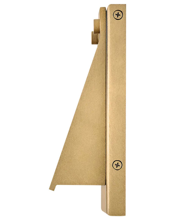 Hinkley 28996 Fold 1-lt 12" LED Outdoor Wall Mount Lantern -Heritage Brass