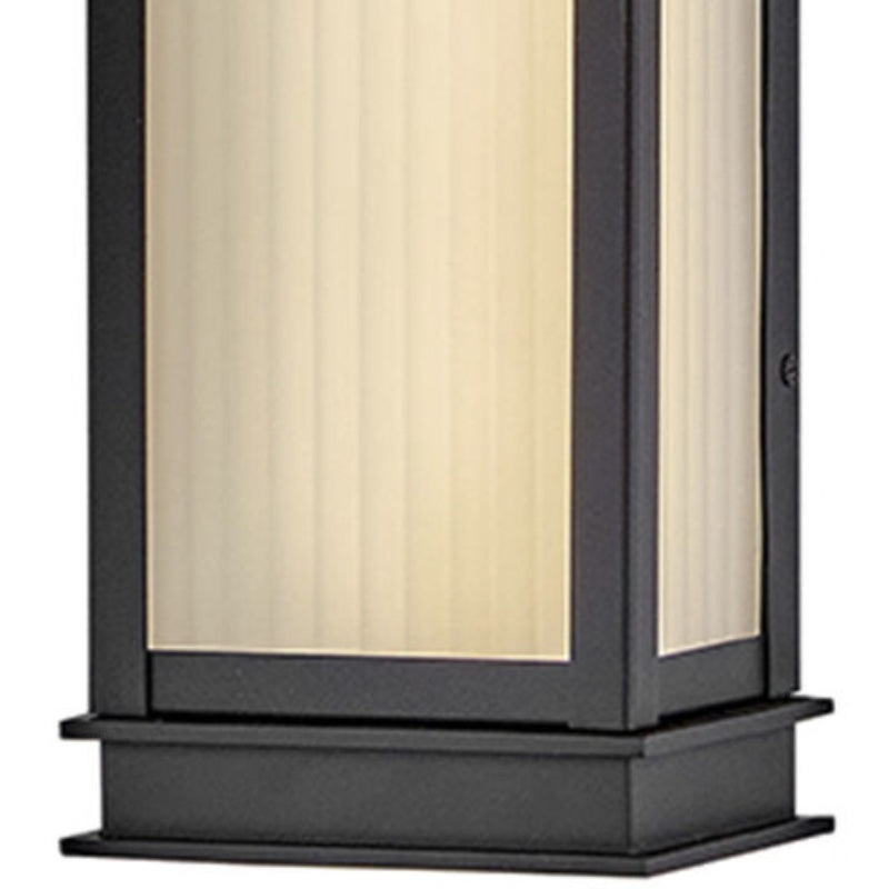 Hinkley 29015 Rockwell 1-lt 28" Tall LED Outdoor Wall Mount Lantern