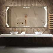 Paris Mirror Baroque 85" x 40" LED Front-Lit Mirror