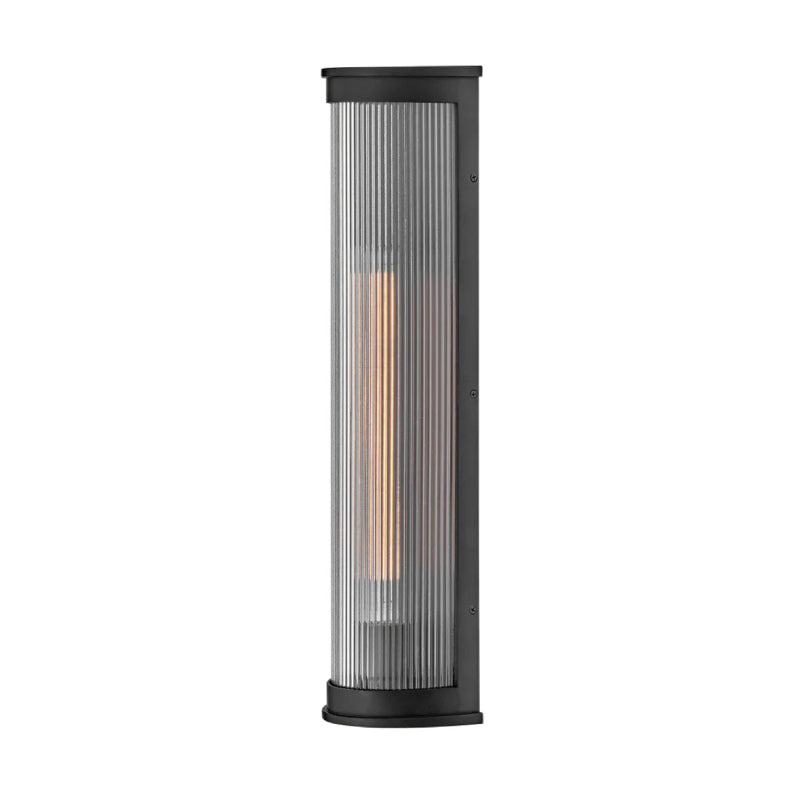 Hinkley 29085-LL Bluffton 1-lt 24" Tall LED Outdoor Wall Sconce - Black
