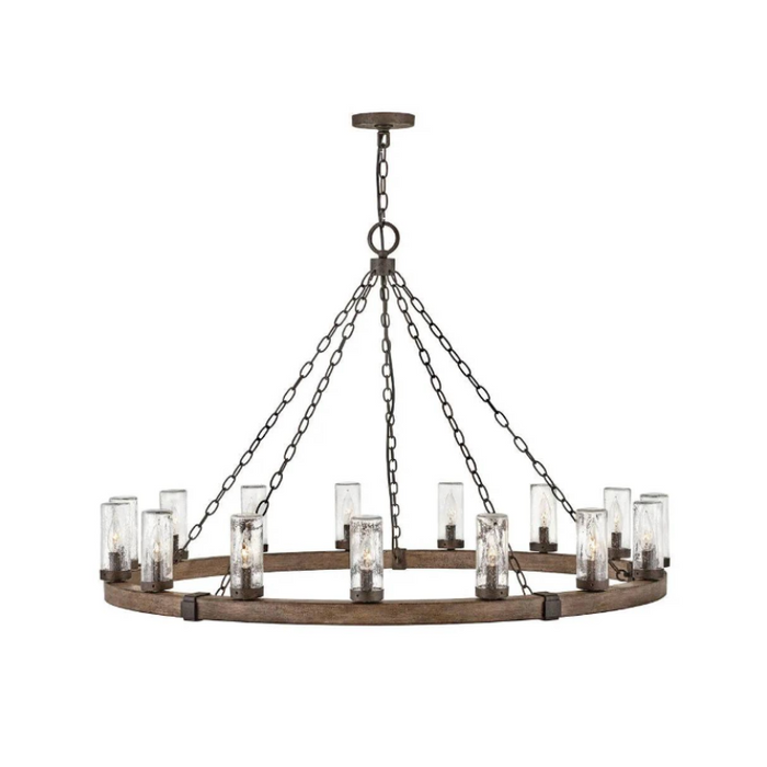 Hinkley 29209 Sawyer 15-lt 46" LED Outdoor Chandelier