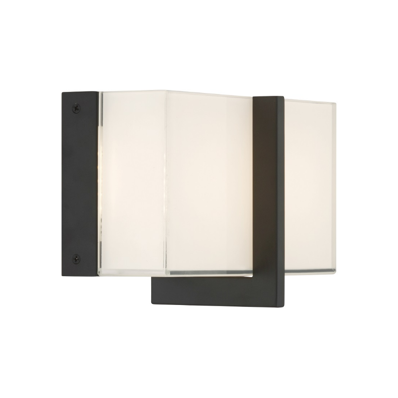 Minka Lavery 2921 High Rise 1-lt 9" LED Bath Bar - Dark Matte Black