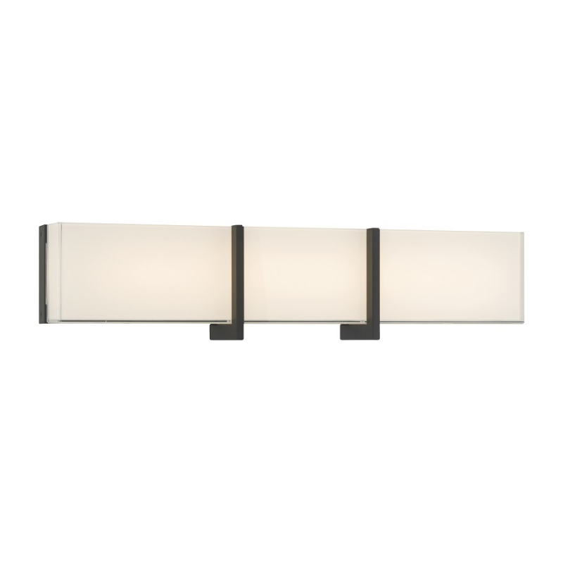 Minka Lavery 2922 High Rise 1-lt 24" LED Bath Bar - Dark Matte Black