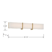 Minka Lavery 2923 High Rise 1-lt 30" LED Bath Bar