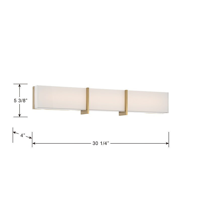 Minka Lavery 2923 High Rise 1-lt 30" LED Bath Bar