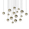 Sonneman 2923 Grapes 16-lt 24" LED Round Assorted Pendant
