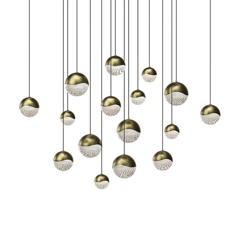 Sonneman 2923 Grapes 16-lt 24" LED Round Assorted Pendant