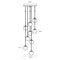 Sonneman 2964 Champagne Bubbles 9-lt 14" Round LED Chandelier