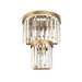 Varaluz 297W03 Social Club 3-lt 14" Tall Wall Sconce
