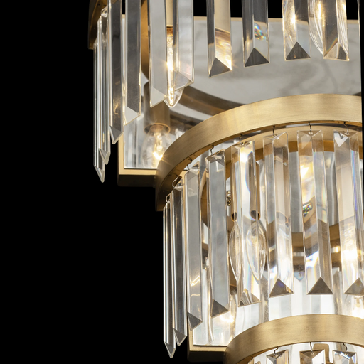 Varaluz 297W06 Social Club 6-lt 21" Tall Wall Sconce