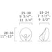 Leucos Lightbody T 13" Tall LED Table Lamp