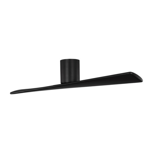 Visual Comfort 2PLSMH52 Plank Smart 52" Indoor/Outdoor Hugger Ceiling Fan - Midnight Black