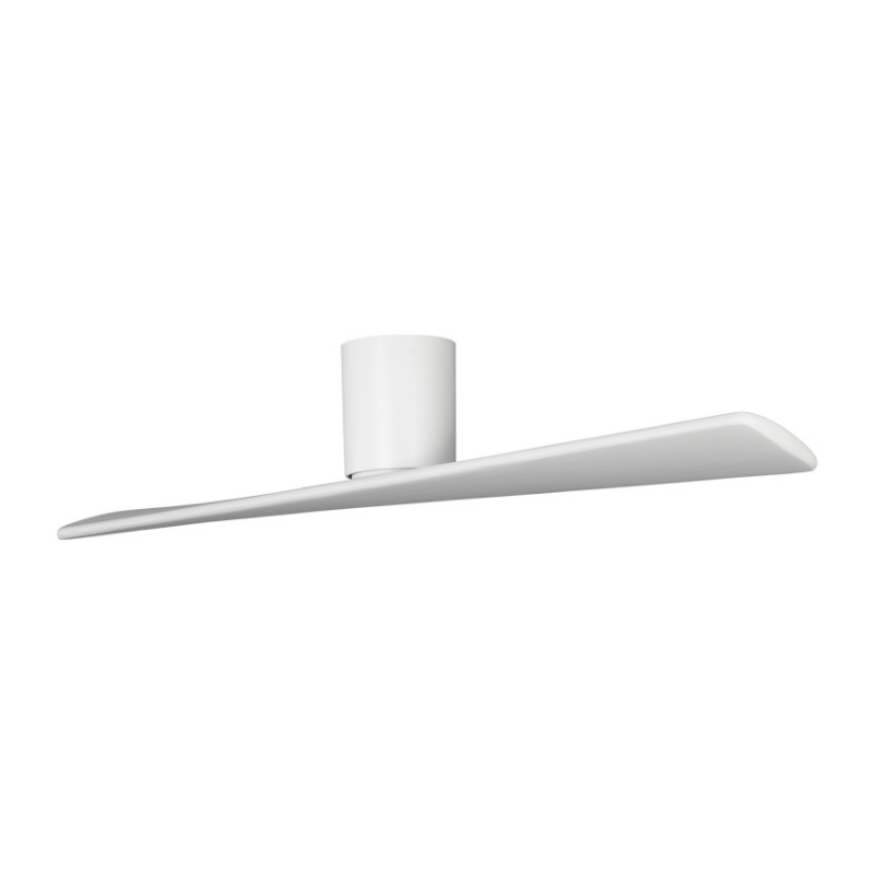 Visual Comfort 2PLSMH52 Plank Smart 52" Indoor/Outdoor Hugger Ceiling Fan - Matte White