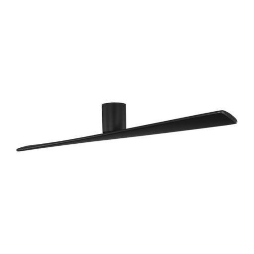 Visual Comfort 2PLSMH72 Plank Smart 62" Indoor/Outdoor Hugger Ceiling Fan - Midnight Black