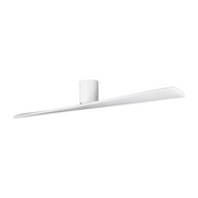 Visual Comfort 2PLSMH72 Plank Smart 62" Indoor/Outdoor Hugger Ceiling Fan - Matte White