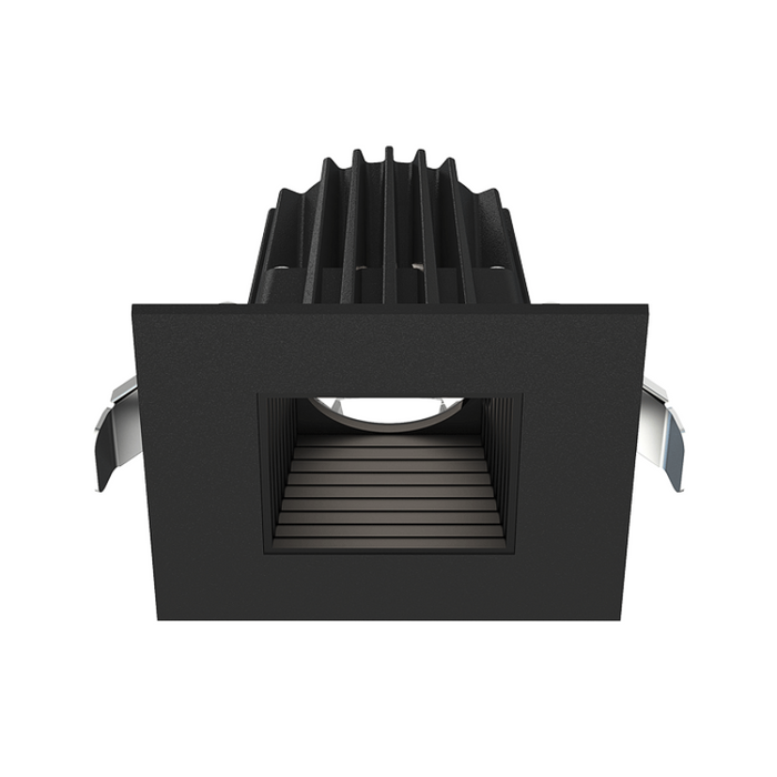 Lotus JXL-COB02-S09W 2" 9W LED Square Economy Recessed Downlight, 5CCT Selectable - Baffle Black/Black