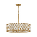 Fredrick Ramond FR41505 Estie 6-lt 28" LED Chandelier