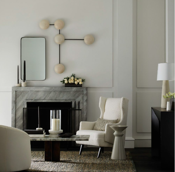 Arteriors GADWC03 Glaze Sculptural Sconce, 5-lt 44" Wall Sconce